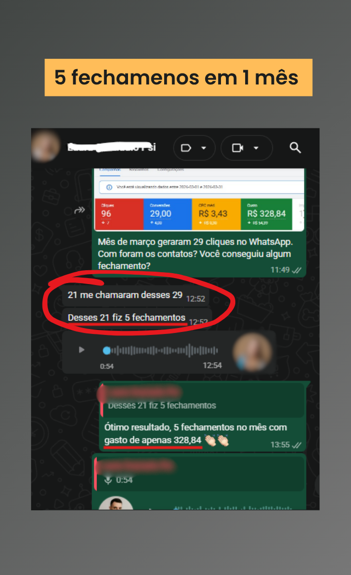 Depoimento de cliente
