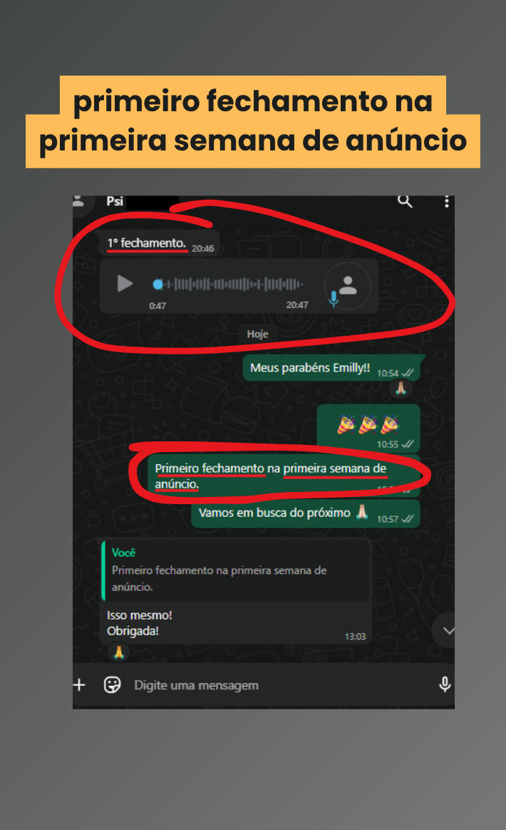 Depoimento de cliente