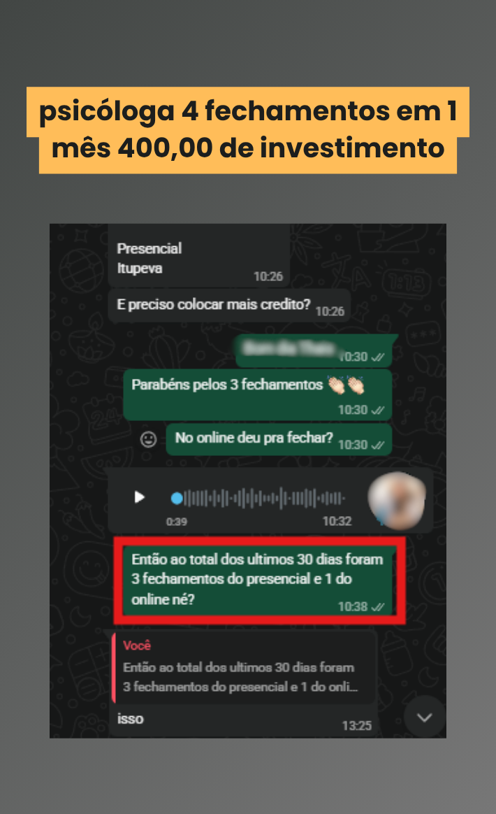 Depoimento de cliente