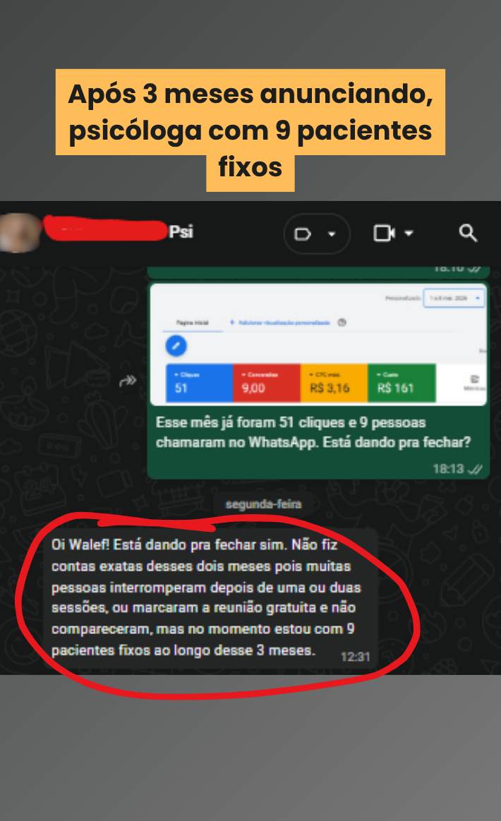 Depoimento de cliente