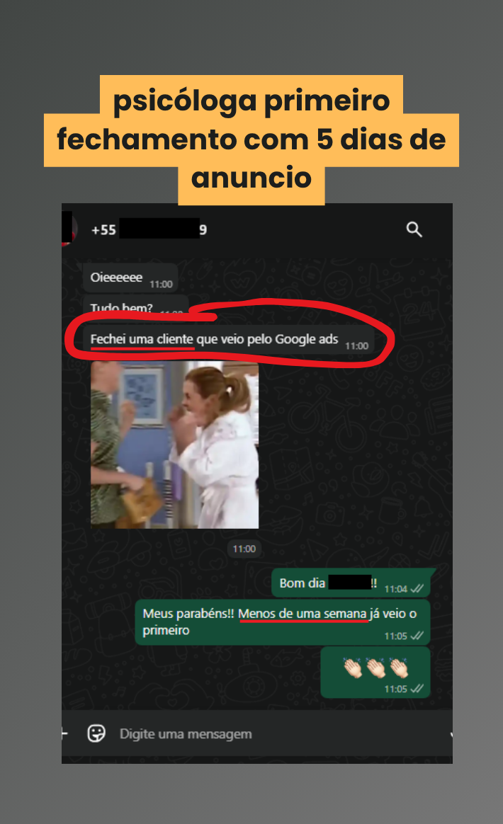 Depoimento de cliente